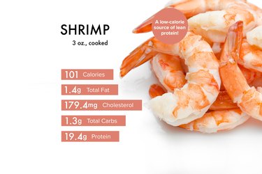 is shrimp good for building muscle