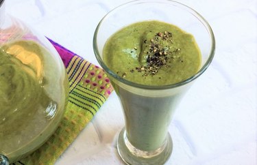 Creamy Avocado-Cucumber Smoothie Low-Sugar Cold Drinks to Beat the Heat