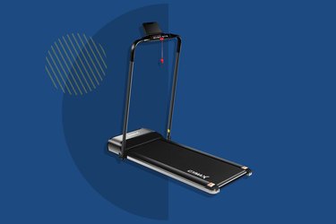 GYMAX Electric Folding Treadmill