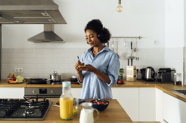 woman in kitchen