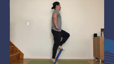 Move 4: Banded Marches With Calf Raise