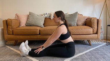 Move 4: Seated Hamstring Stretch