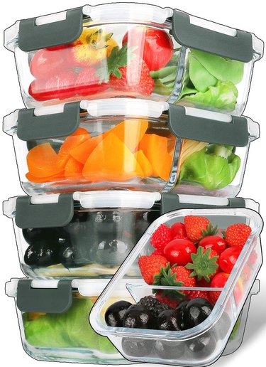 Mcirco Glass Meal Prep Containers