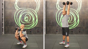 Move 6: Dumbbell Thruster