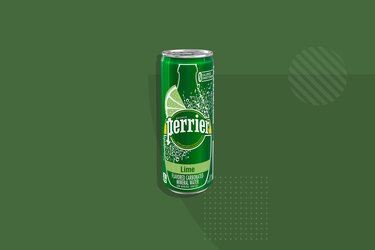 Perrier Carbonated Mineral Water Lime