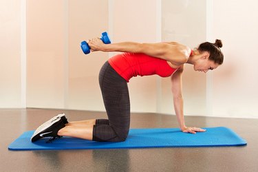 6. All-Fours Triceps Extension