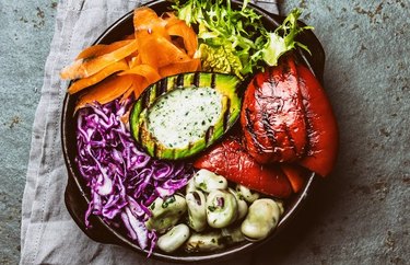 Grilled Veggie Quinoa Salad recipe