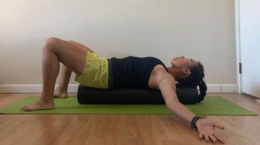 Stretch 1: Supine Pectoral Stretch