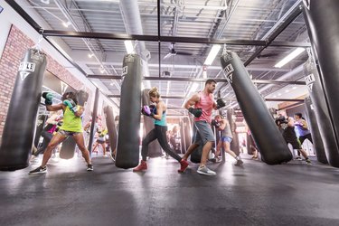 boxing class fitness workout