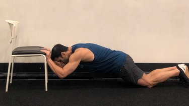 3. Chair Triceps Extension 