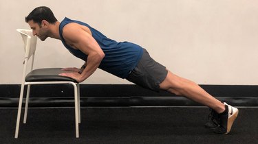 1. Narrow Incline Push-Up