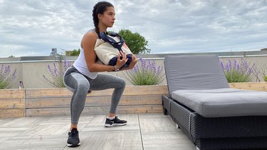 4. With Weights: Dumbbell Sumo Squat