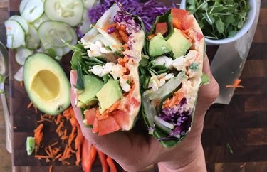 Rainbow Chard Wrap