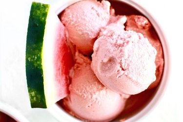Dairy-Free Watermelon Ice Cream