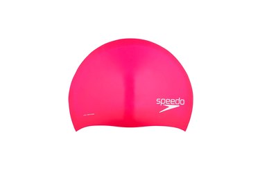 Silicone long hair cap by Speedo