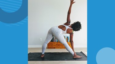 Move 5: Triangle Pose (Utthita Trikonasana)