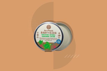 Raw Elements Baby + Kids Sunscreen Lotion Tin SPF 30