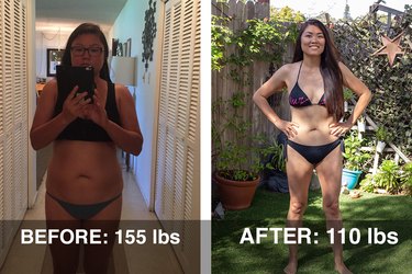 Kristina’s weight-loss transformation