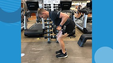 Move 1: Dumbbell Bent-Over Row