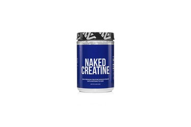 Tub of Naked Nutrition Creatine supplement powder
