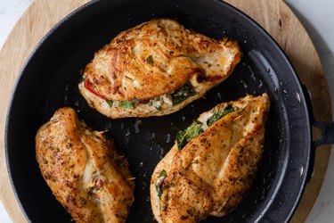 Green egg 2025 chicken breast