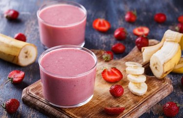 Acai Banana Berry Smoothie strawberry breakfast recipes