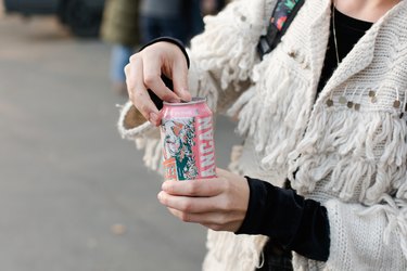 The serving sizes of canned wine are often grossly misleading.