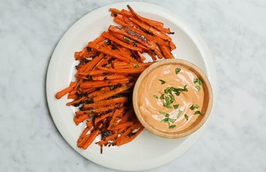 Carrot Parmesan Fries homemade french fries