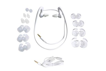 Underwater Audio HydroActive Short-Cord Waterproof Headphones