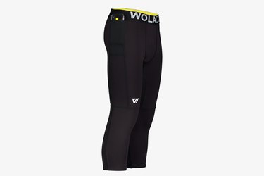 WOLACO Men’s Fulton .75 Compression Pants for Running