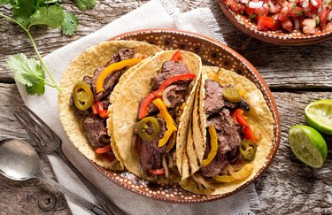 Green Chile Flank Steak Taco slow cooker recipes