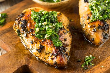 Best snacks on Weight Watchers include Homemade Grilled Chimichurri Chicken Breast