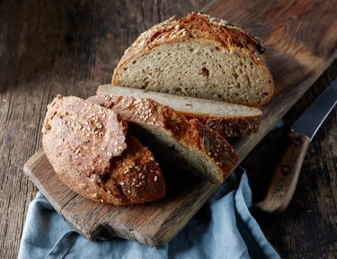 Gluten-free sourdough bread recipe.