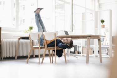 Ab workout discount using a chair