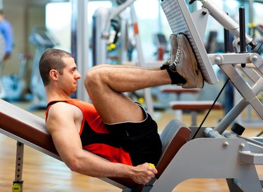 Is the Leg Press a Good Machine to Use? | Livestrong.com