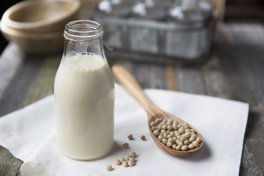 Fresh Homemade Soy Milk