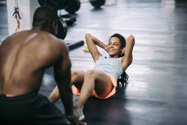 Working out together