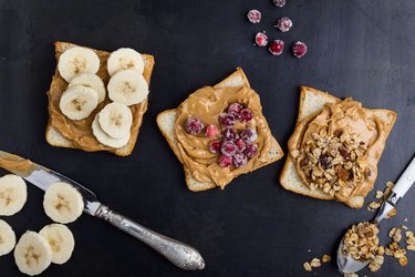 Peanut butter sandwiches