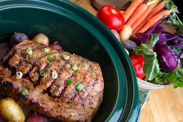 Delicious Pot Roast Dinner in a Crock Pot