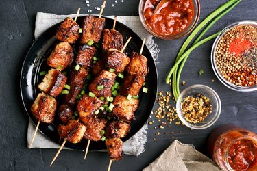 pork skewers