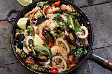 Seafood Paella