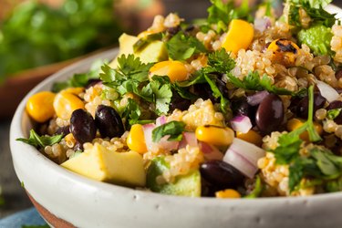 Homemade Southwestern Mexican Quinoa Salad