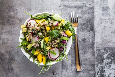 Quinoa and Fruit Salad