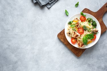 Chicken and Vegetables Pasta