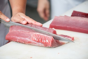 tuna slice