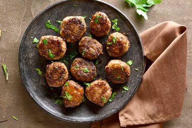 Minced meat cutlets