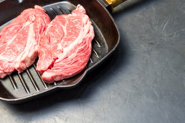 How to Cook a Steak Medium Well in an Electric Skillet livestrong