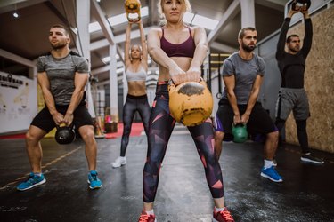 Squatting With Kettlebells