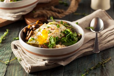 Healthy Homemade Savory Oatmeal