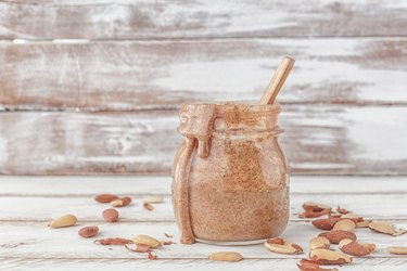 Homemade almond butter